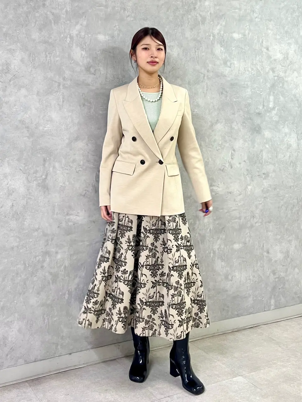 GRACE CONTINENTAL NORIA コーディネート画像