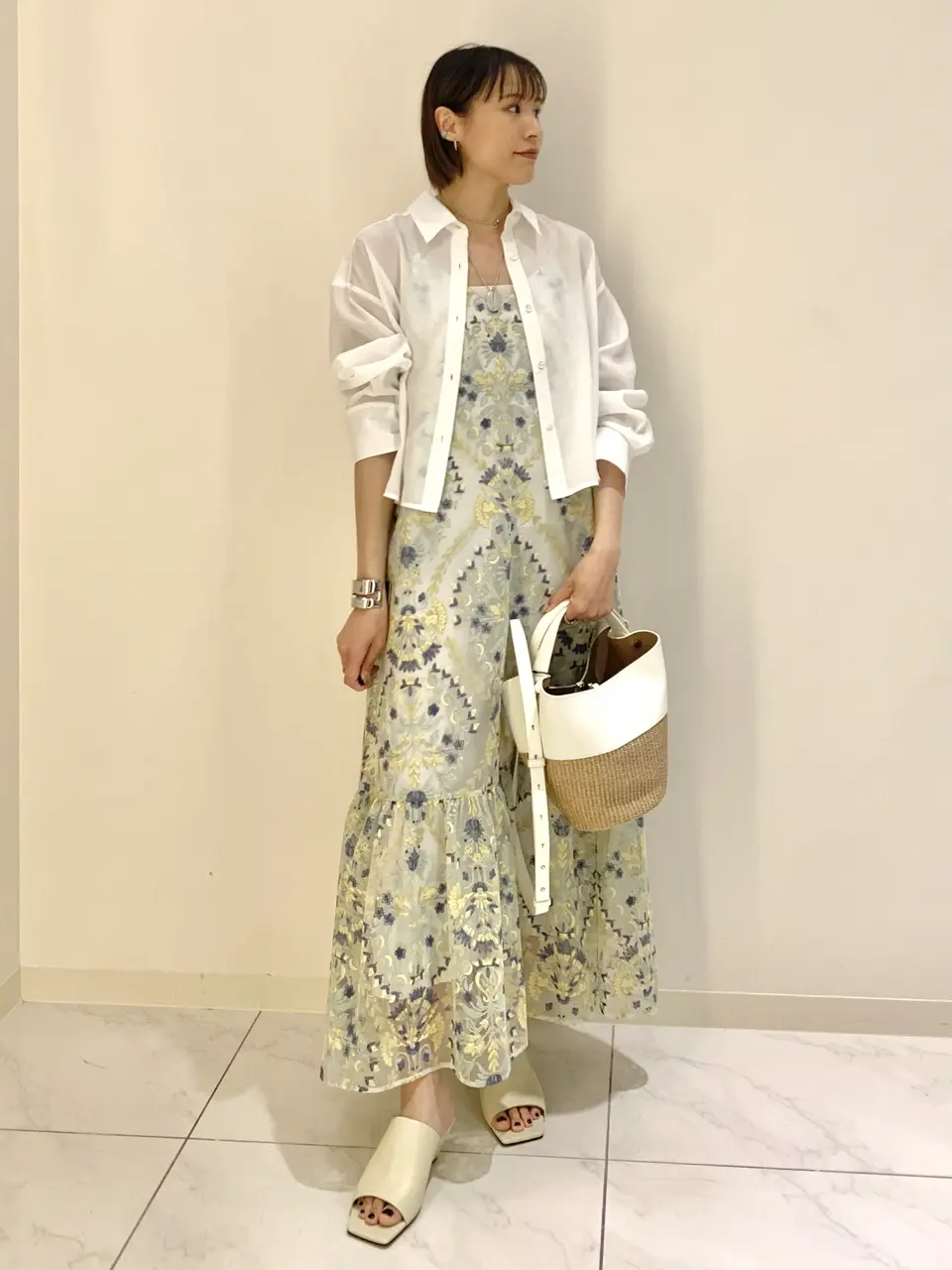 GRACE CONTINENTAL haruka iwasaki コーディネート画像