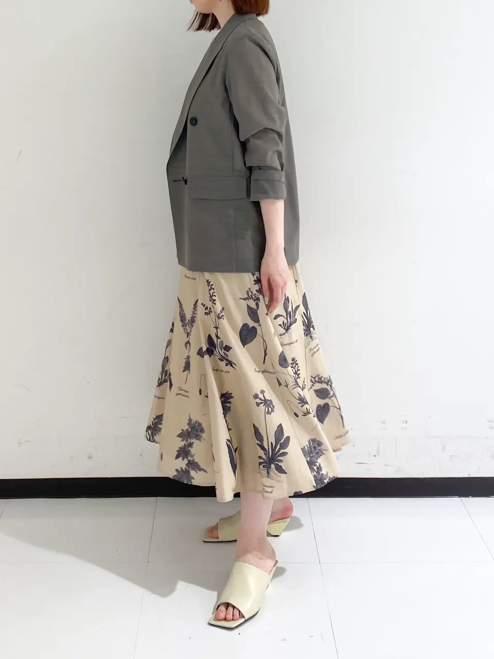 GRACE CONTINENTAL mikiho コーディネート画像