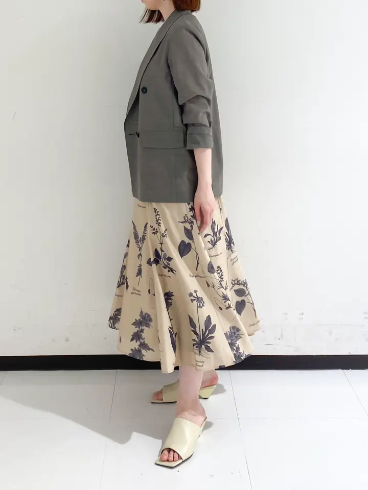 GRACE CONTINENTAL mikiho コーディネート画像