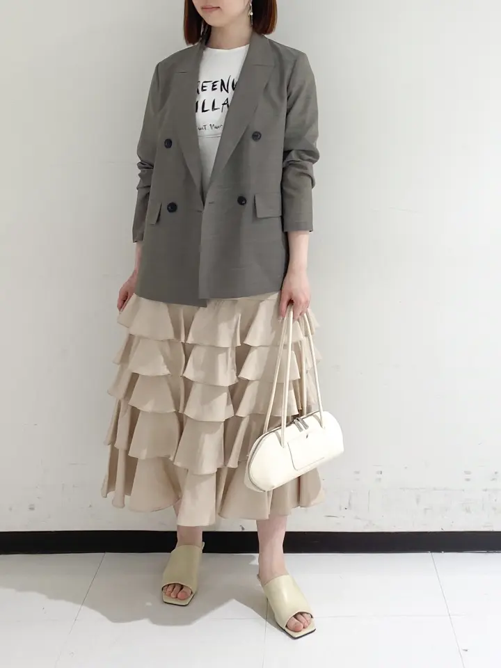 GRACE CONTINENTAL mikiho コーディネート画像