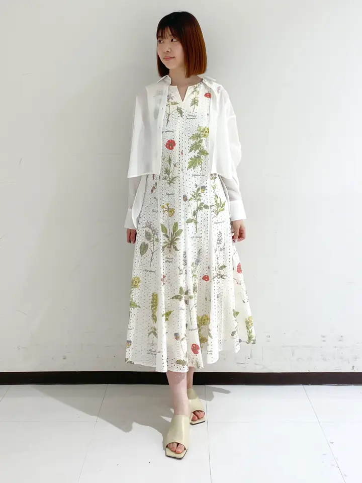 GRACE CONTINENTAL mikiho コーディネート画像