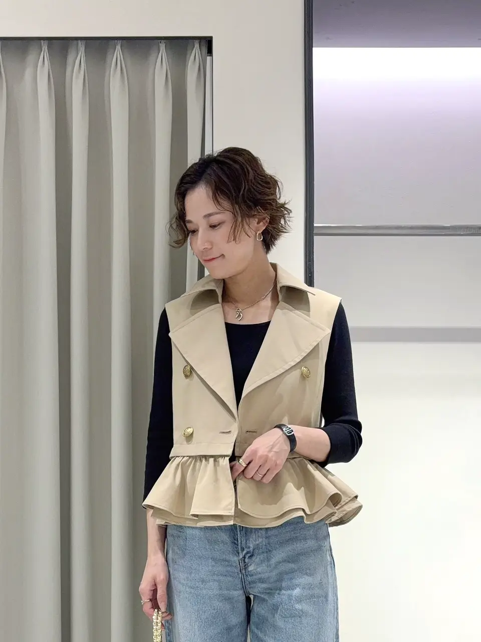 GRACE CONTINENTAL 亀田 未希 コーディネート画像