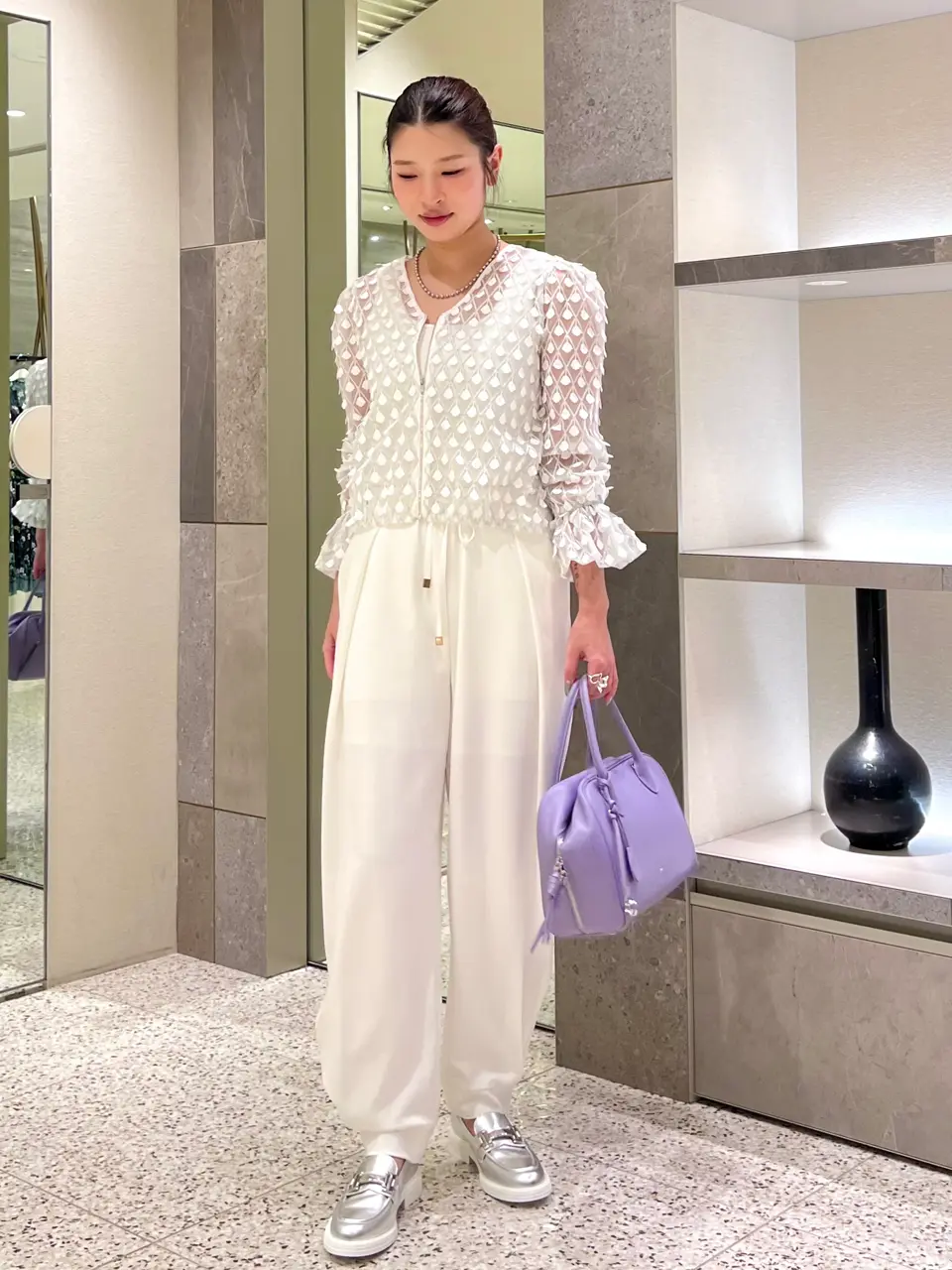 GRACE CONTINENTAL NORIA コーディネート画像