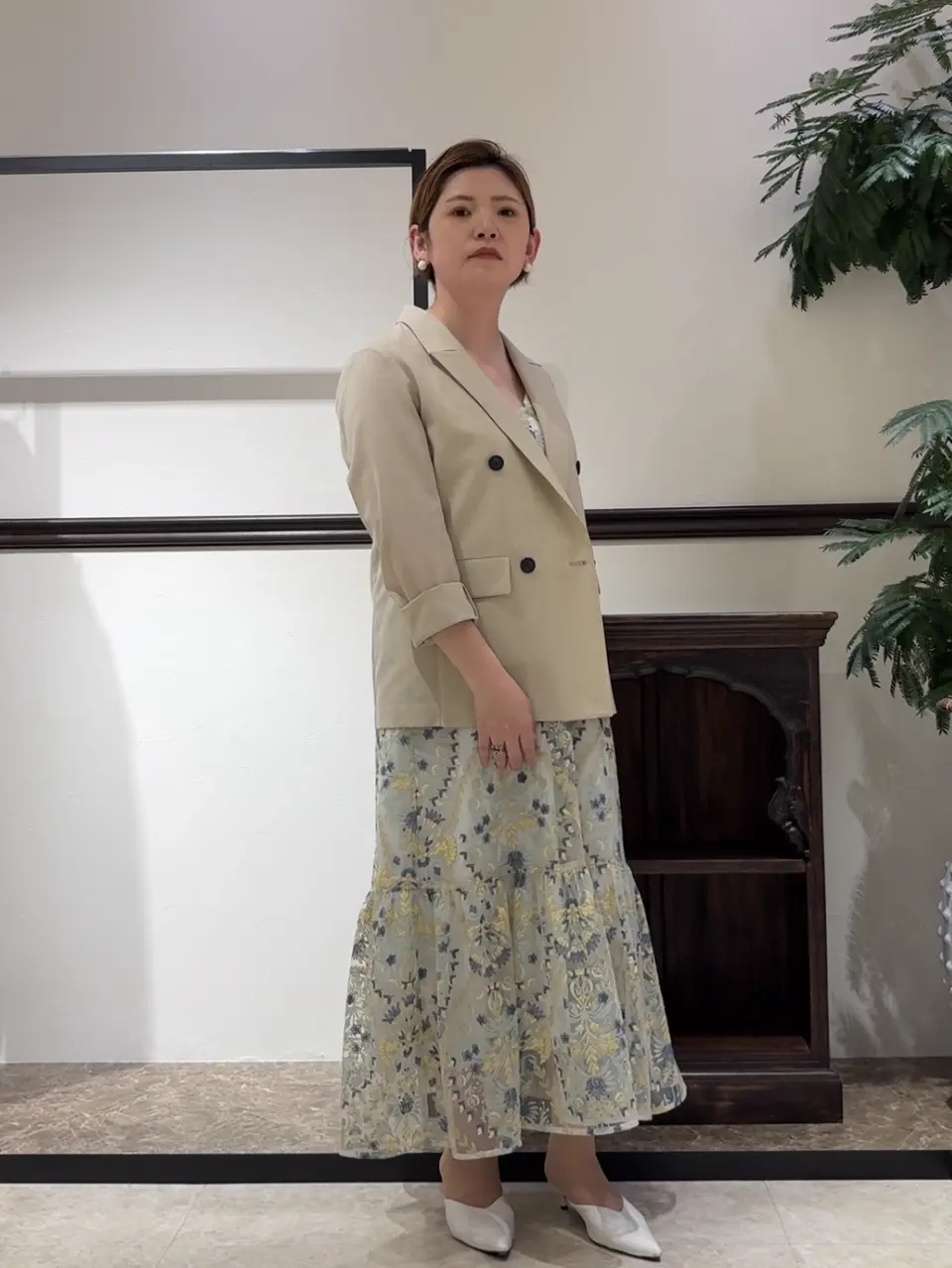 GRACE CONTINENTAL N.YURI コーディネート画像