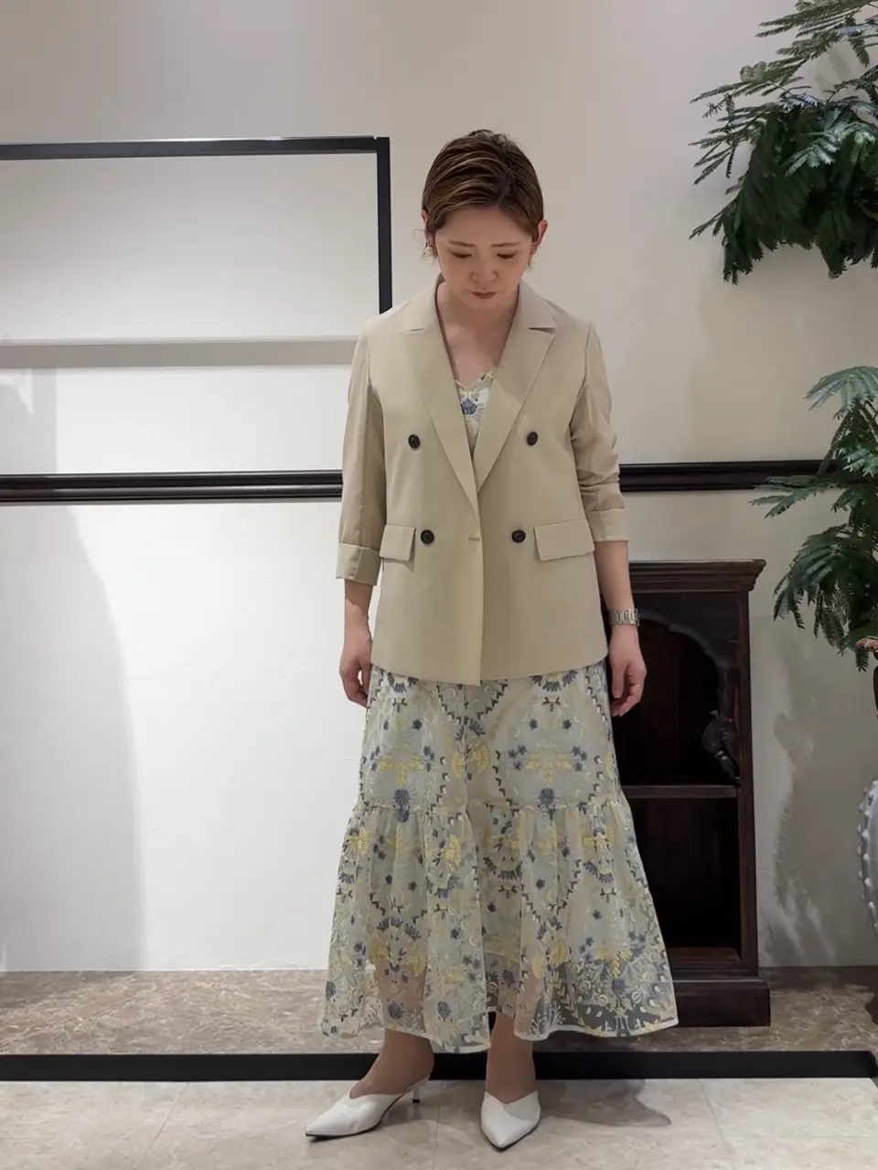 GRACE CONTINENTAL N.YURI コーディネート画像