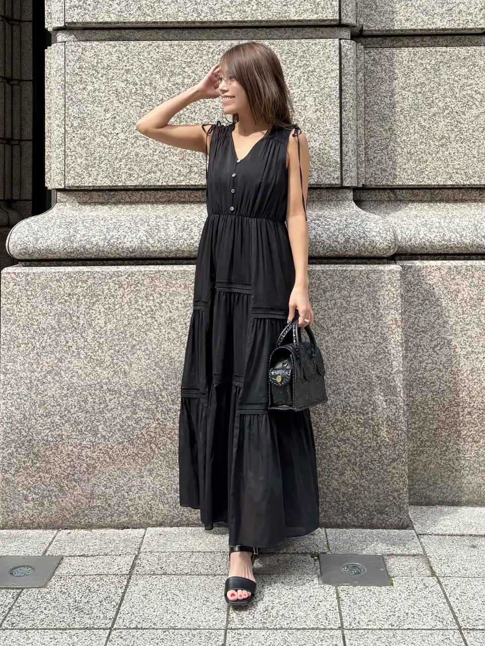 GRACE CONTINENTAL yukimi yonee コーディネート画像