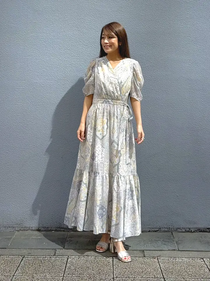 GRACE CONTINENTAL yukimi yonee コーディネート画像