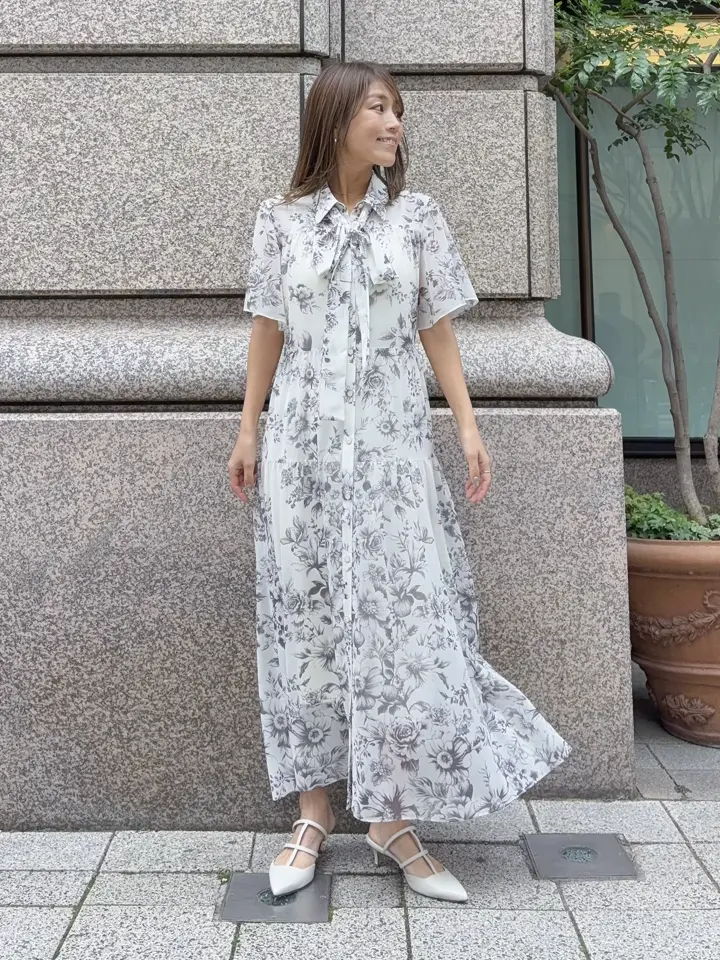 GRACE CONTINENTAL yukimi yonee コーディネート画像