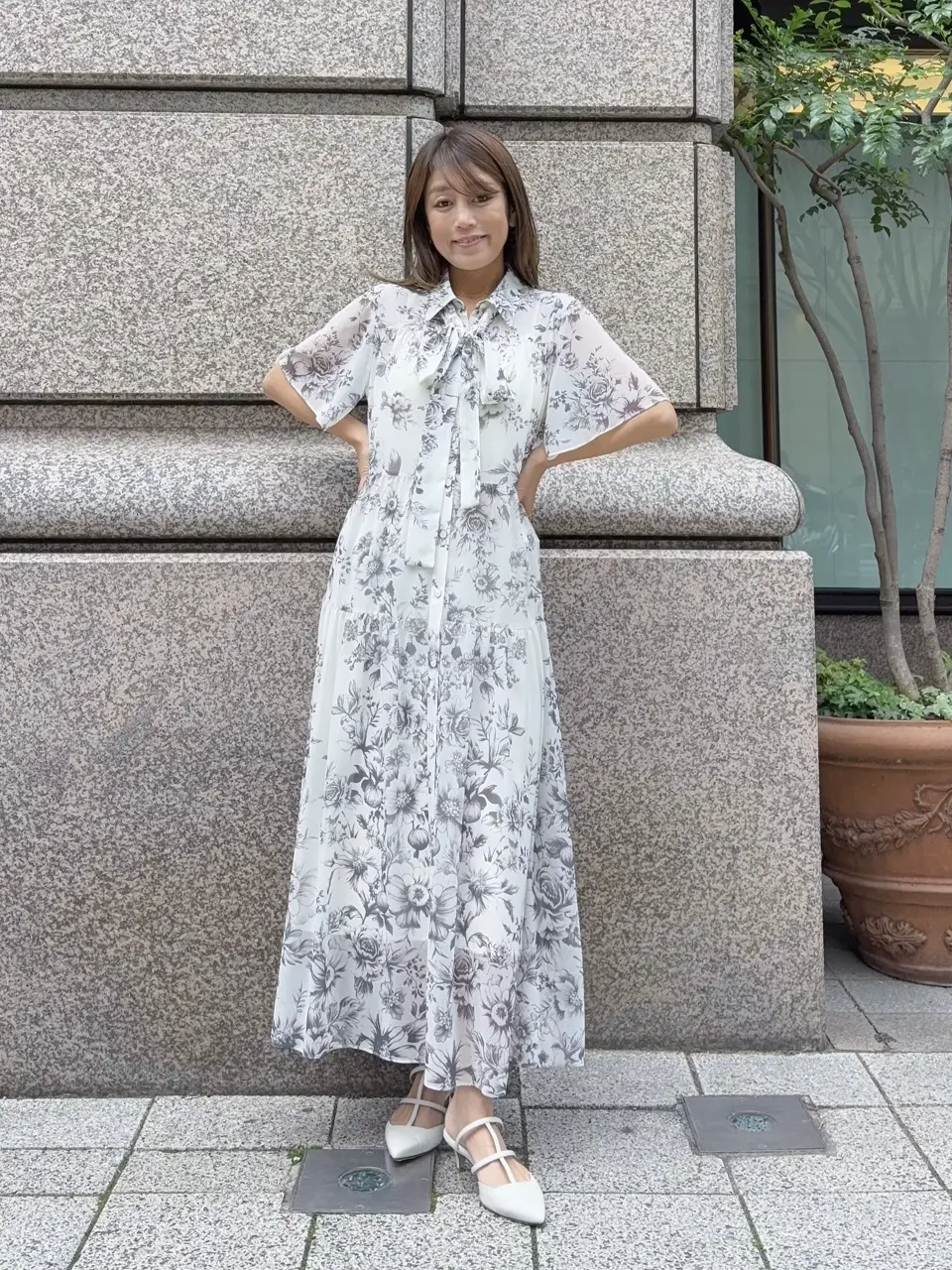 GRACE CONTINENTAL yukimi yonee コーディネート画像