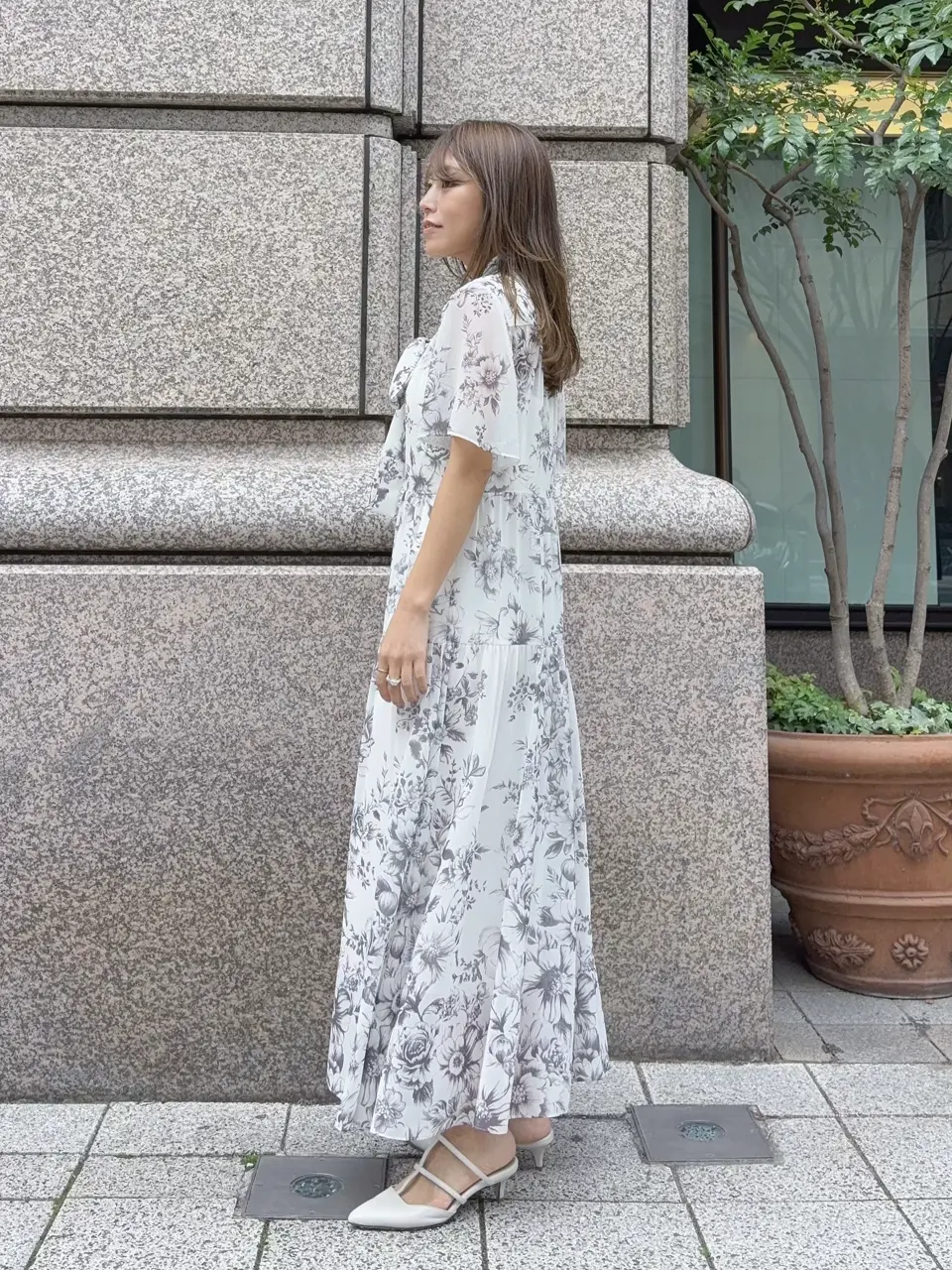 GRACE CONTINENTAL yukimi yonee コーディネート画像