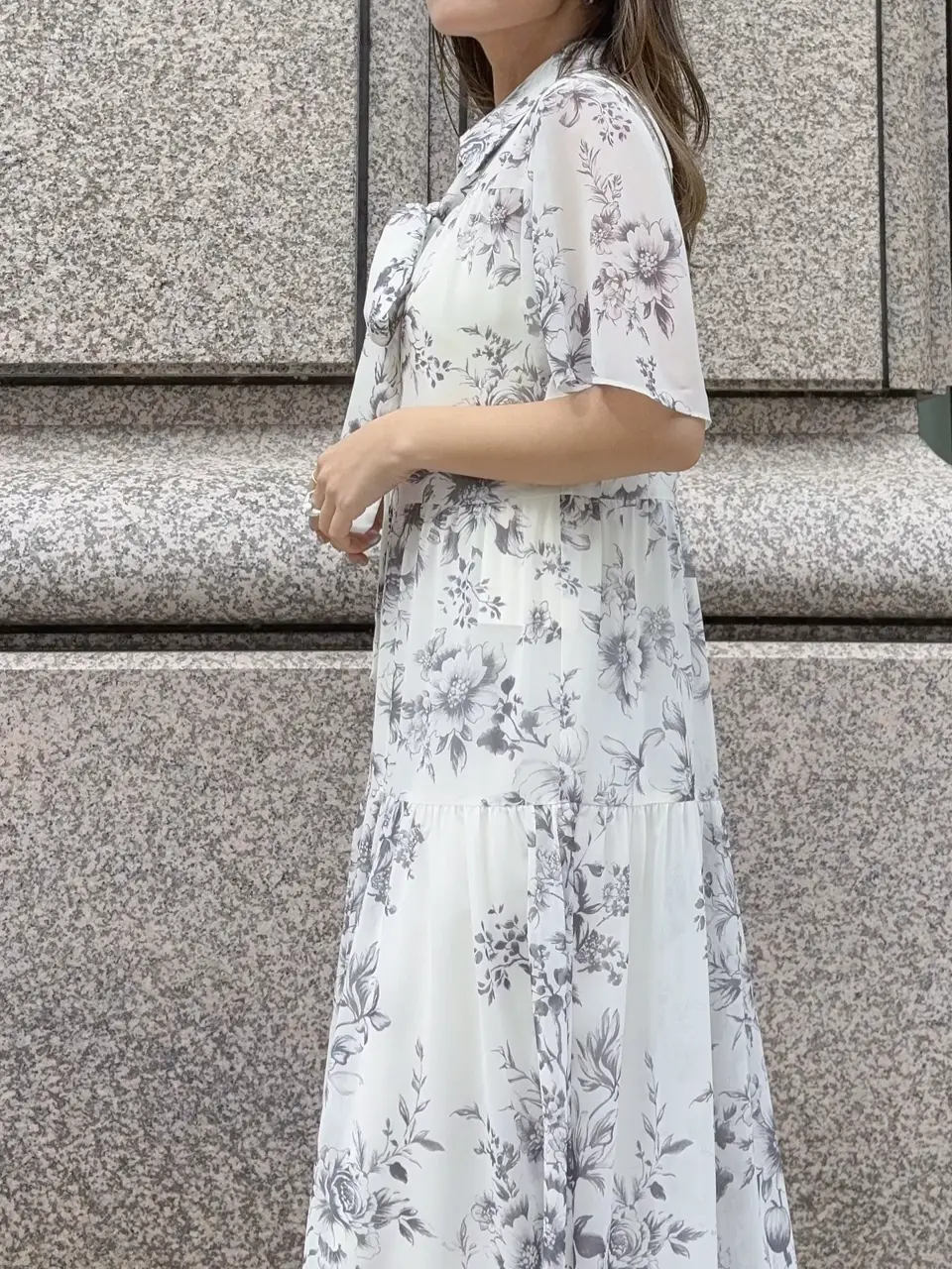 GRACE CONTINENTAL yukimi yonee コーディネート画像