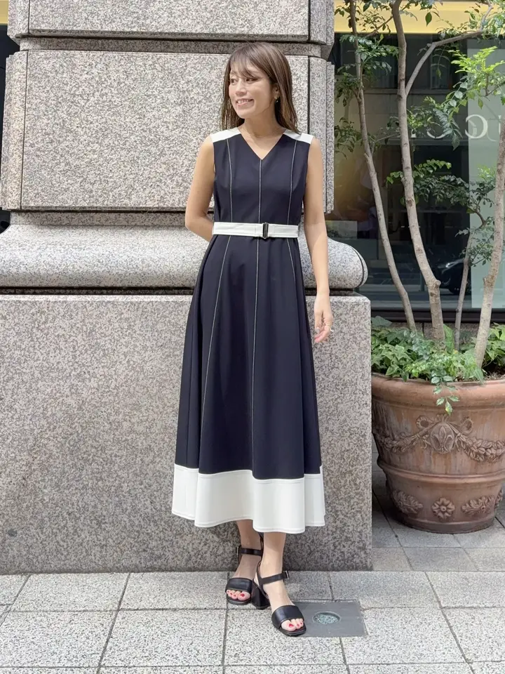 GRACE CONTINENTAL yukimi yonee コーディネート画像