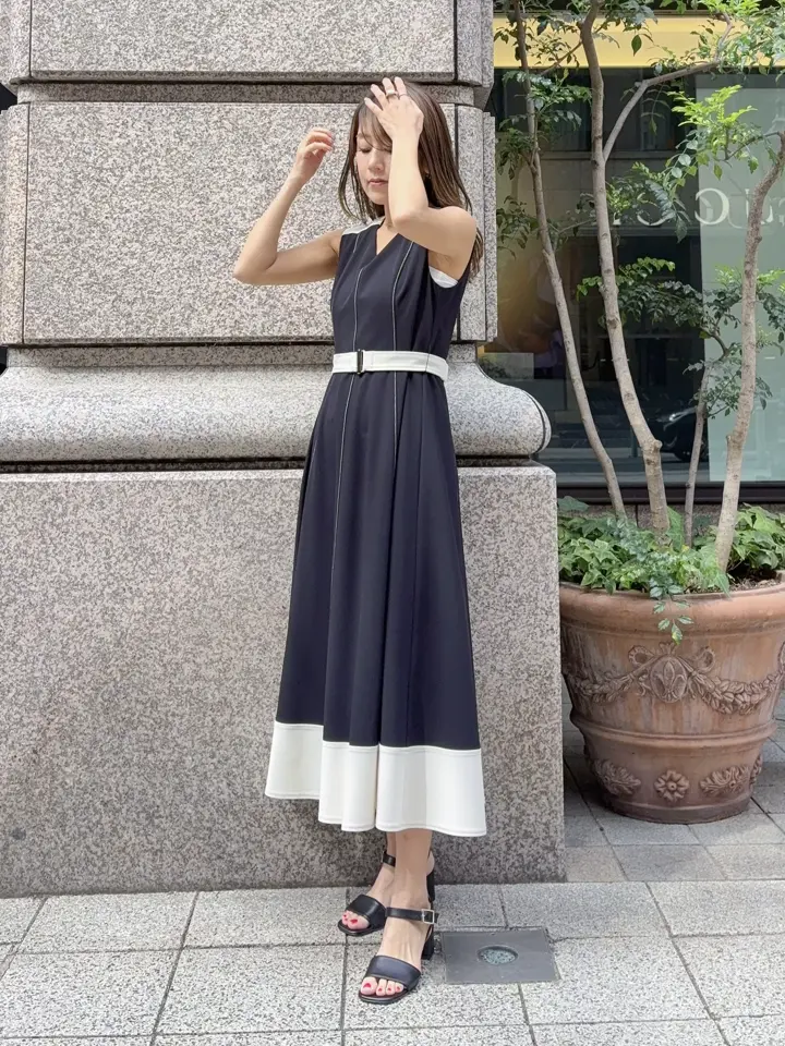 GRACE CONTINENTAL yukimi yonee コーディネート画像