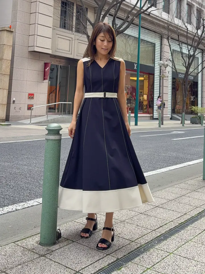 GRACE CONTINENTAL yukimi yonee コーディネート画像