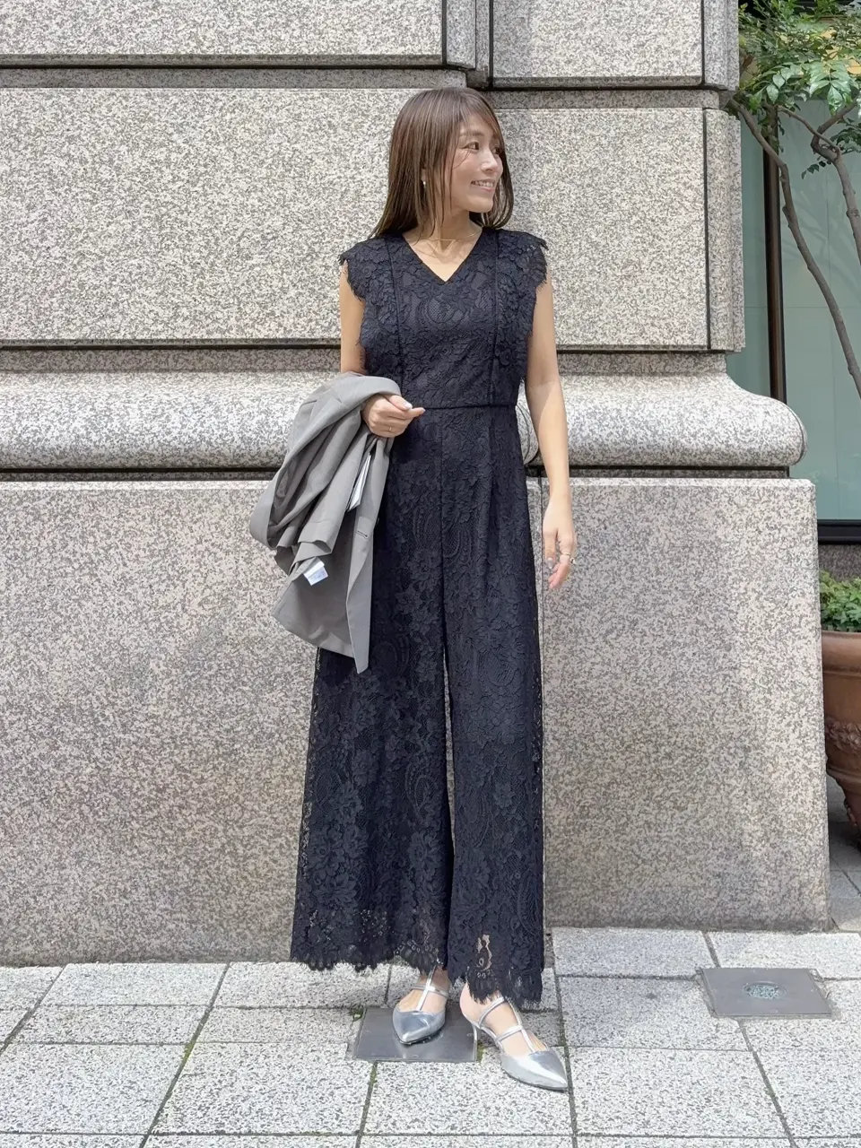 GRACE CONTINENTAL yukimi yonee コーディネート画像