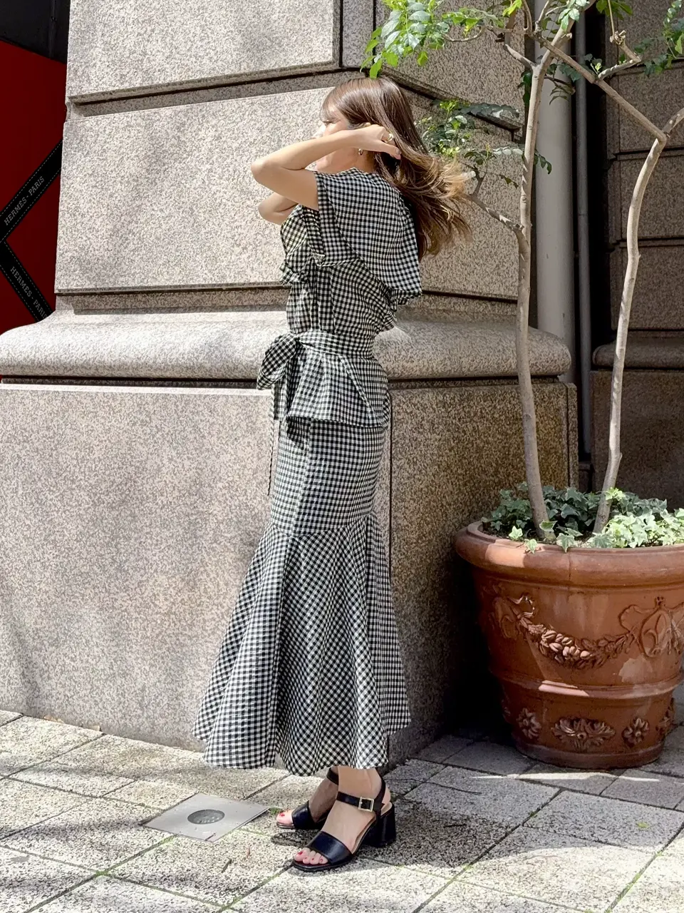 GRACE CONTINENTAL yukimi yonee コーディネート画像