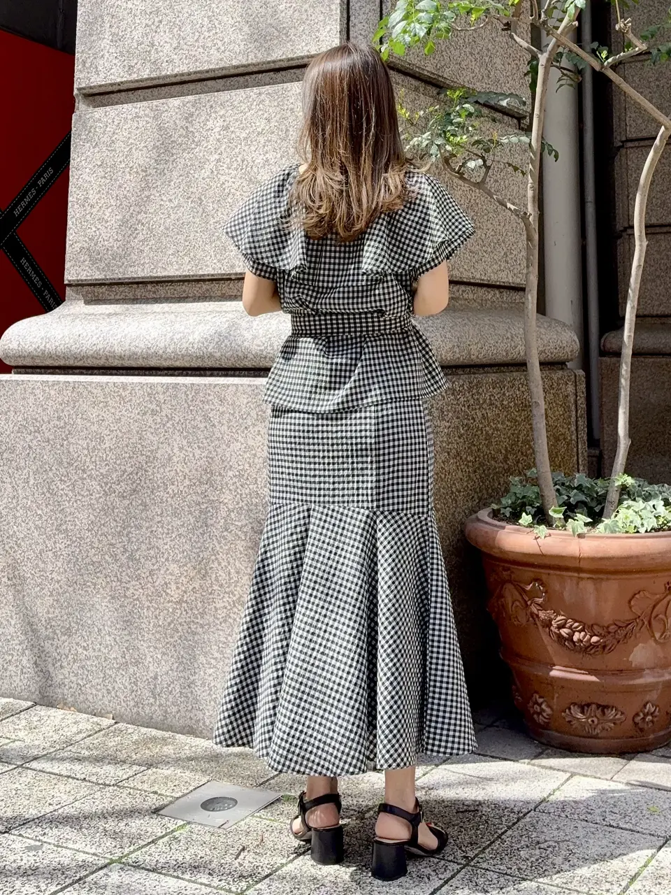 GRACE CONTINENTAL yukimi yonee コーディネート画像