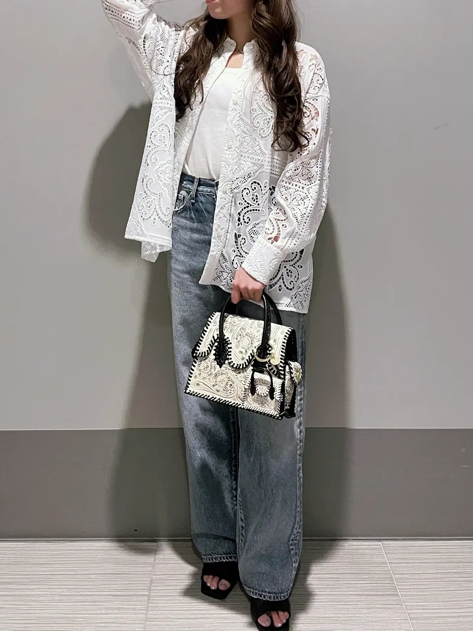 GRACE CONTINENTAL 細川　もなみ コーディネート画像