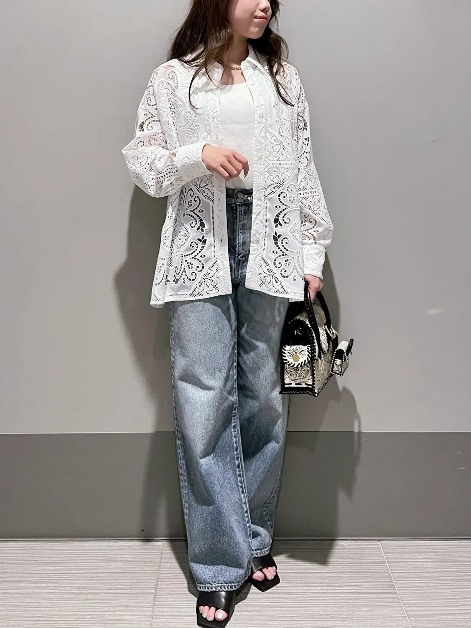 GRACE CONTINENTAL 細川　もなみ コーディネート画像