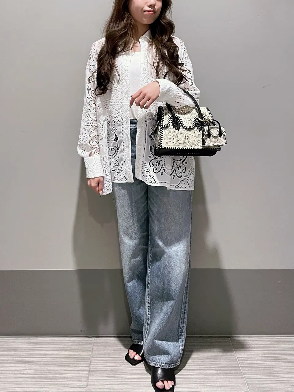 GRACE CONTINENTAL 細川　もなみ コーディネート画像