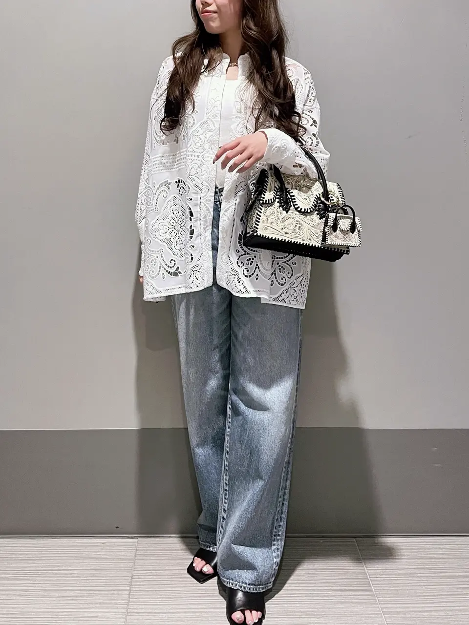 GRACE CONTINENTAL 細川　もなみ コーディネート画像