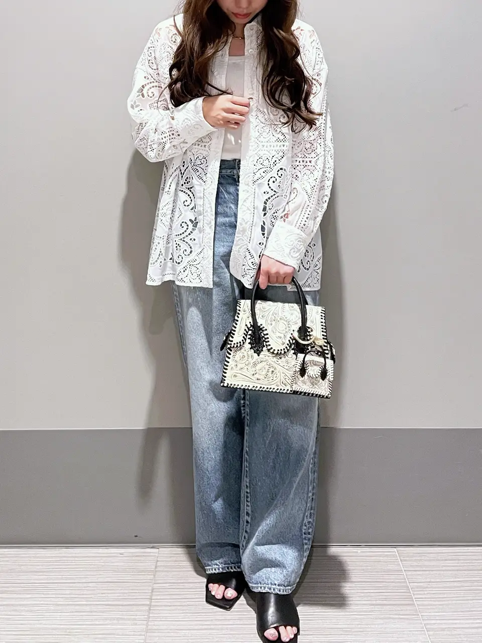 GRACE CONTINENTAL 細川　もなみ コーディネート画像