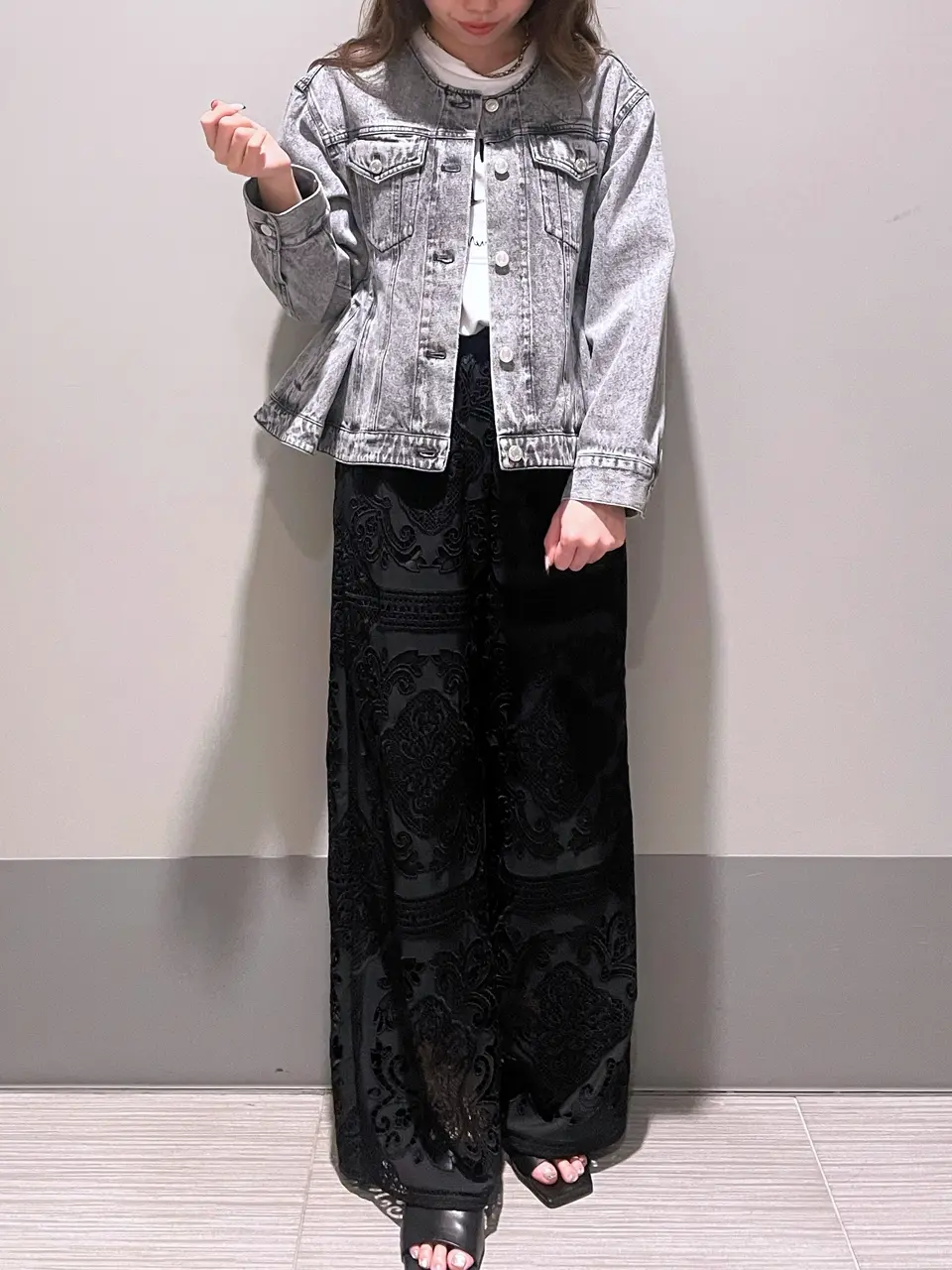 GRACE CONTINENTAL 細川　もなみ コーディネート画像