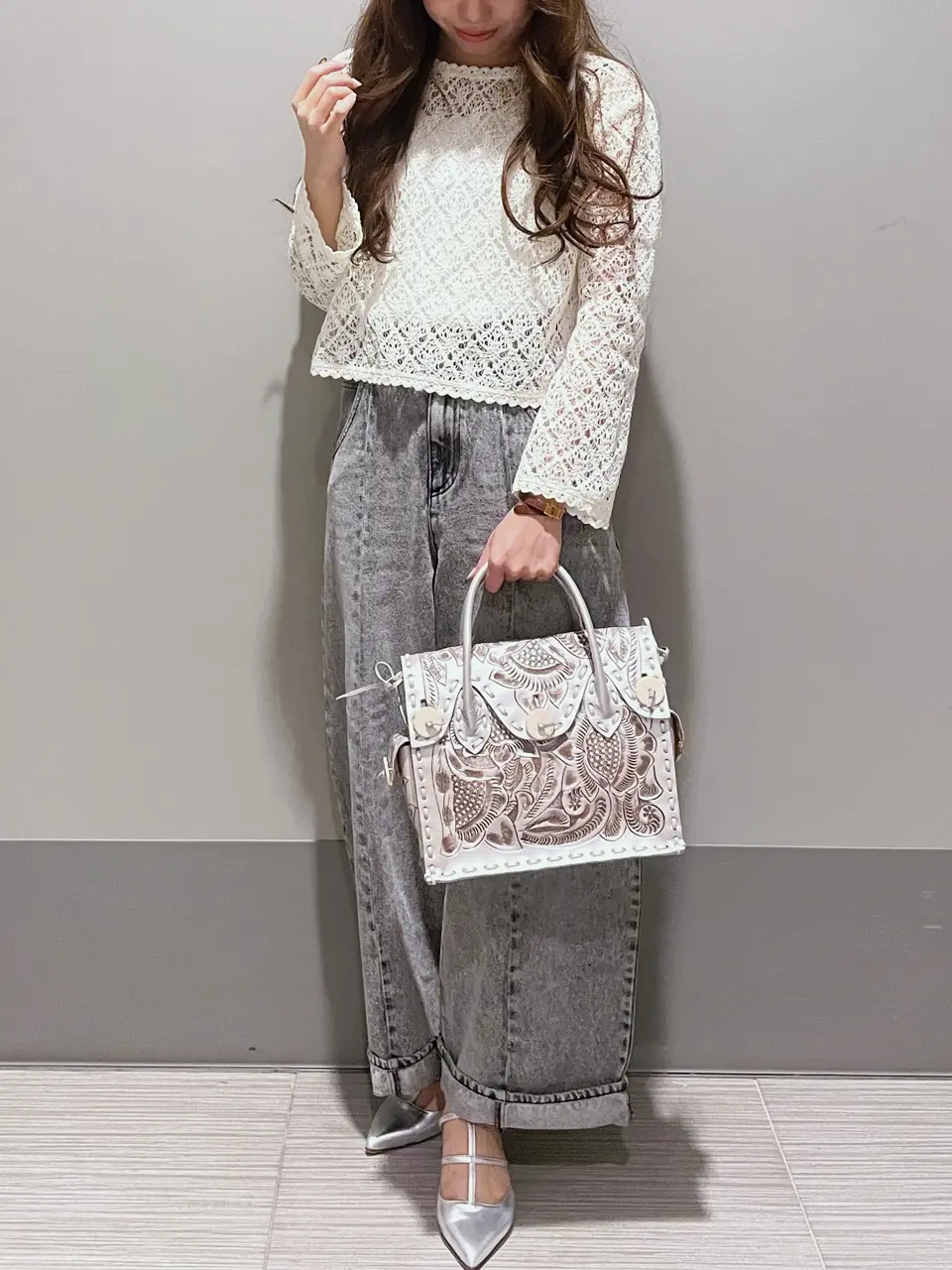 GRACE CONTINENTAL 細川　もなみ コーディネート画像