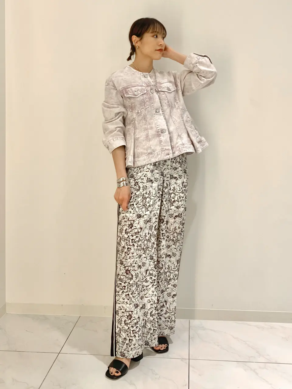 GRACE CONTINENTAL haruka iwasaki コーディネート画像