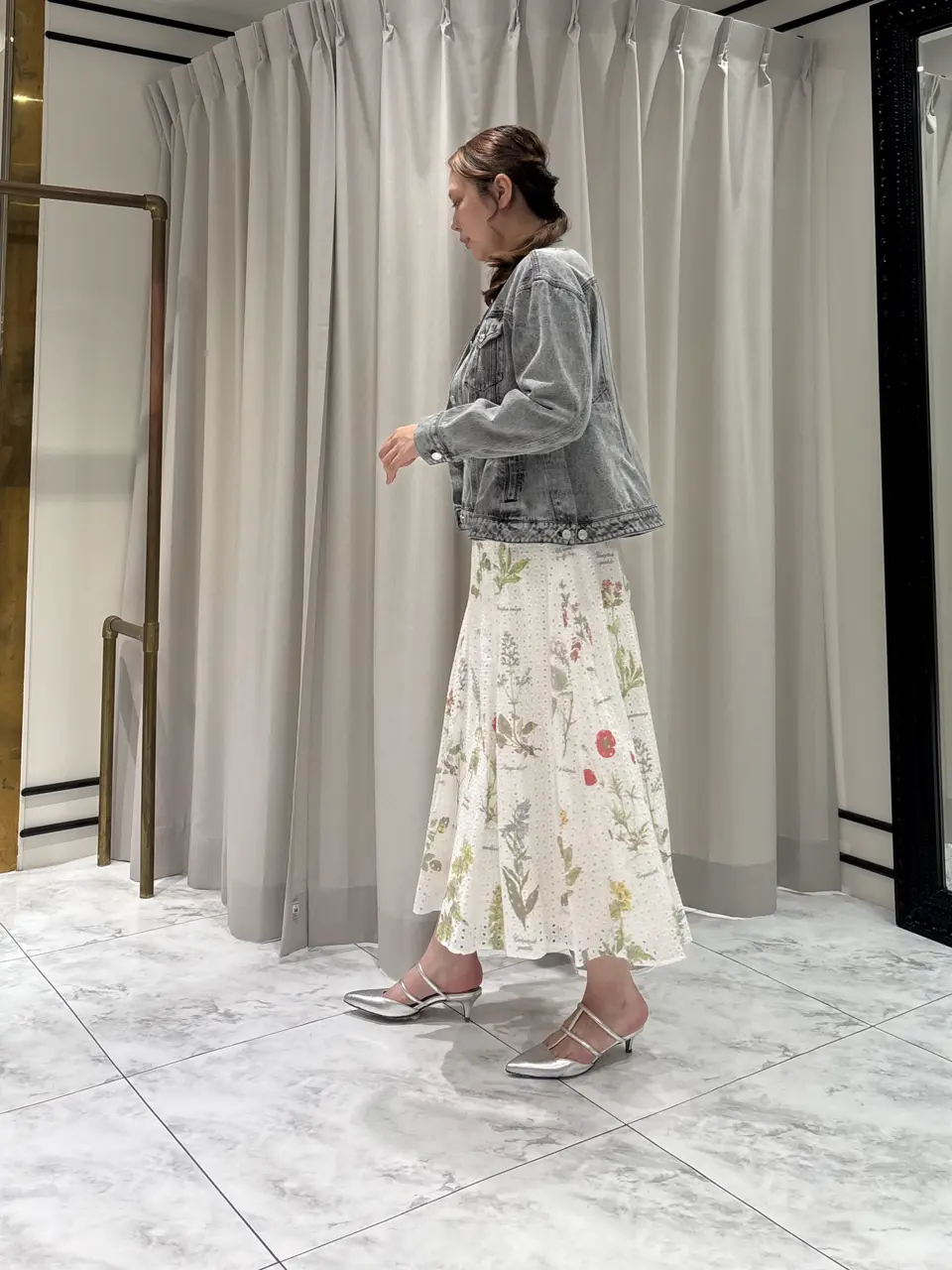 GRACE CONTINENTAL 泉　敦子 コーディネート画像