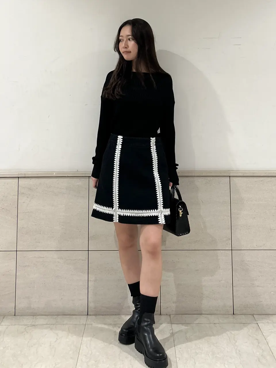 GRACE CONTINENTAL ERINA KATO コーディネート画像