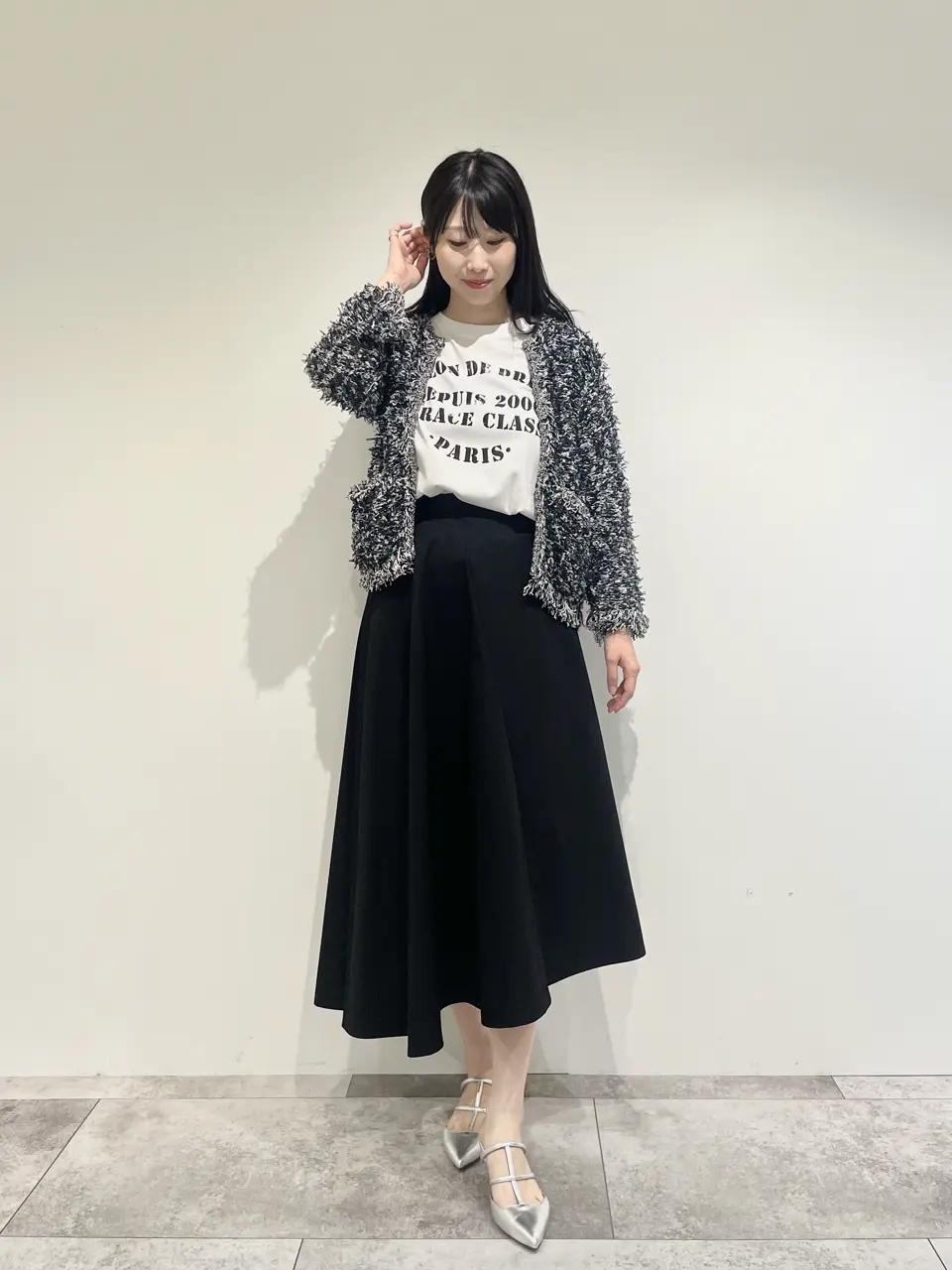 GRACE CONTINENTAL 端場 わかな コーディネート画像