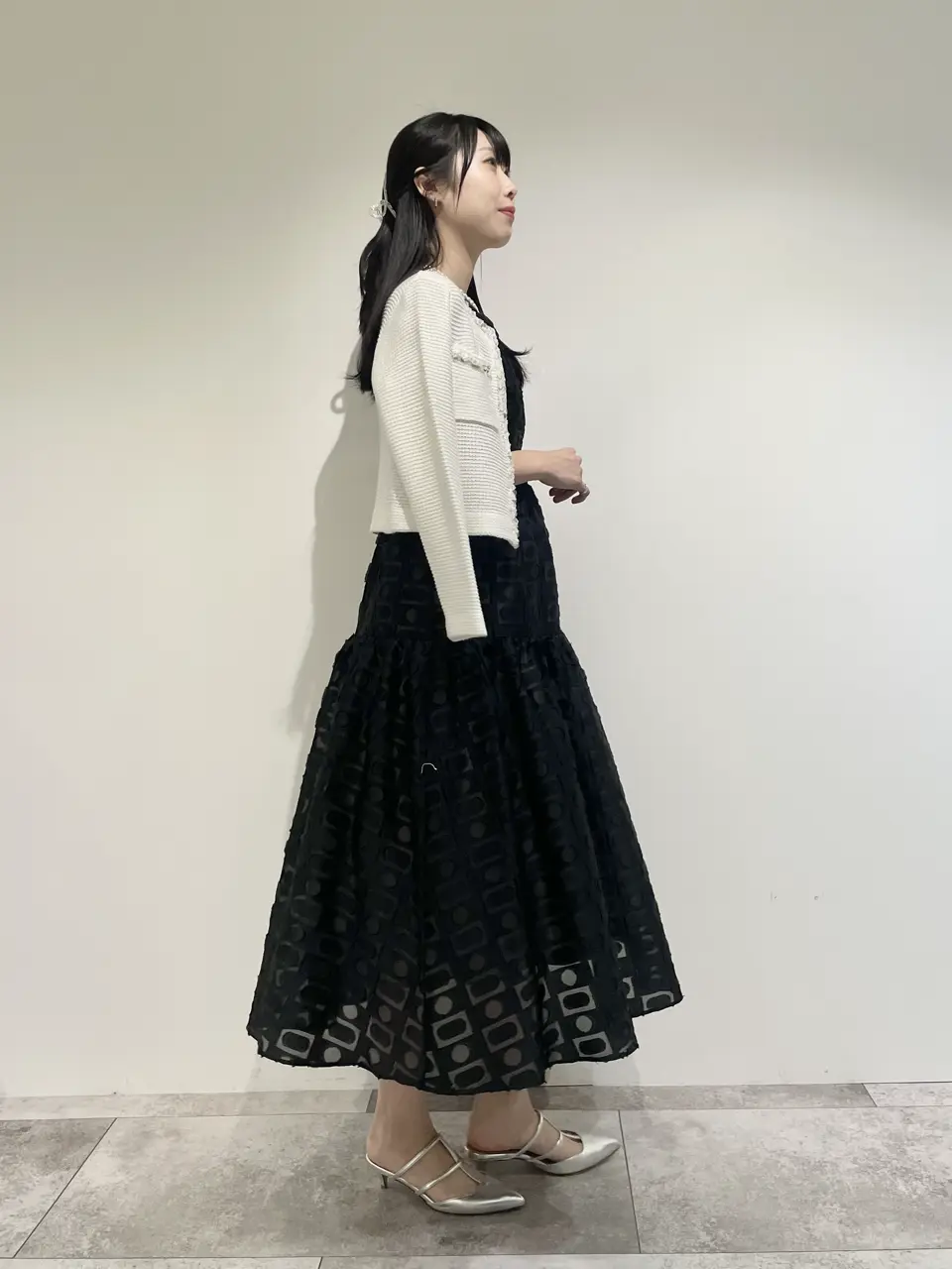 GRACE CONTINENTAL 端場 わかな コーディネート画像