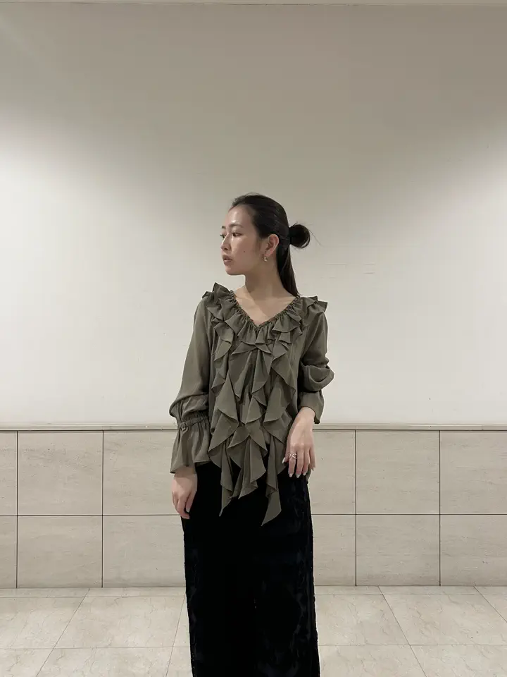 GRACE CONTINENTAL ERINA KATO コーディネート画像