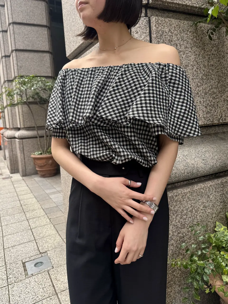 GRACE CONTINENTAL 伊藤　静華 コーディネート画像