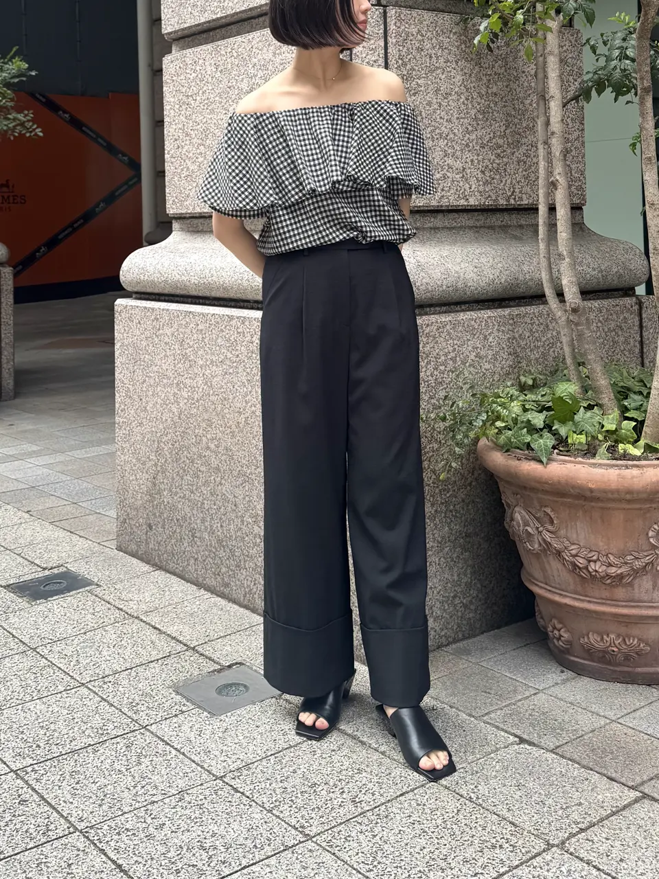 GRACE CONTINENTAL 伊藤　静華 コーディネート画像