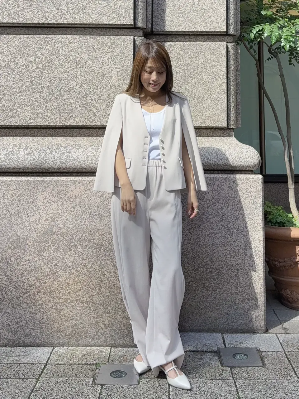 GRACE CONTINENTAL yukimi yonee コーディネート画像