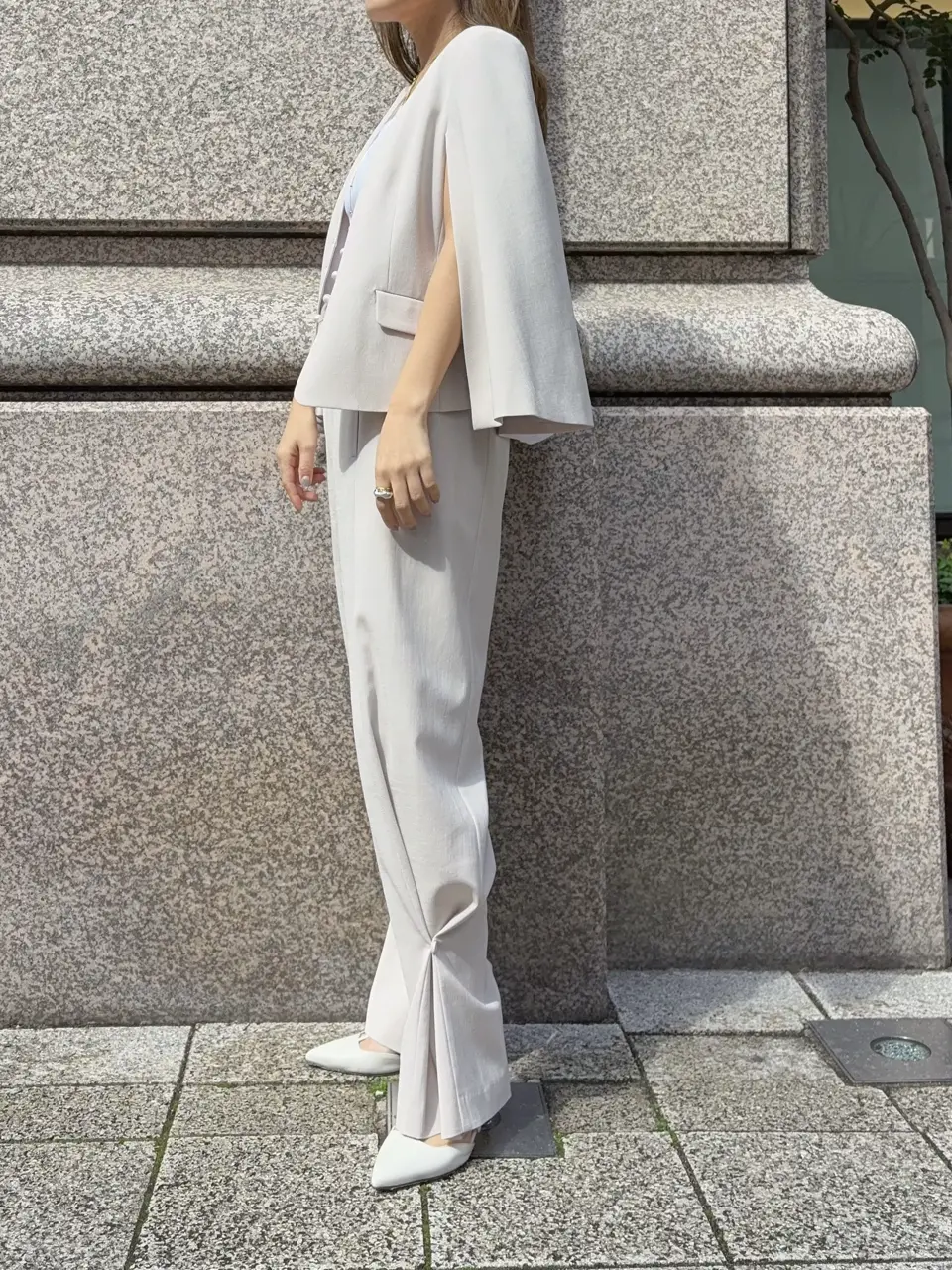 GRACE CONTINENTAL yukimi yonee コーディネート画像