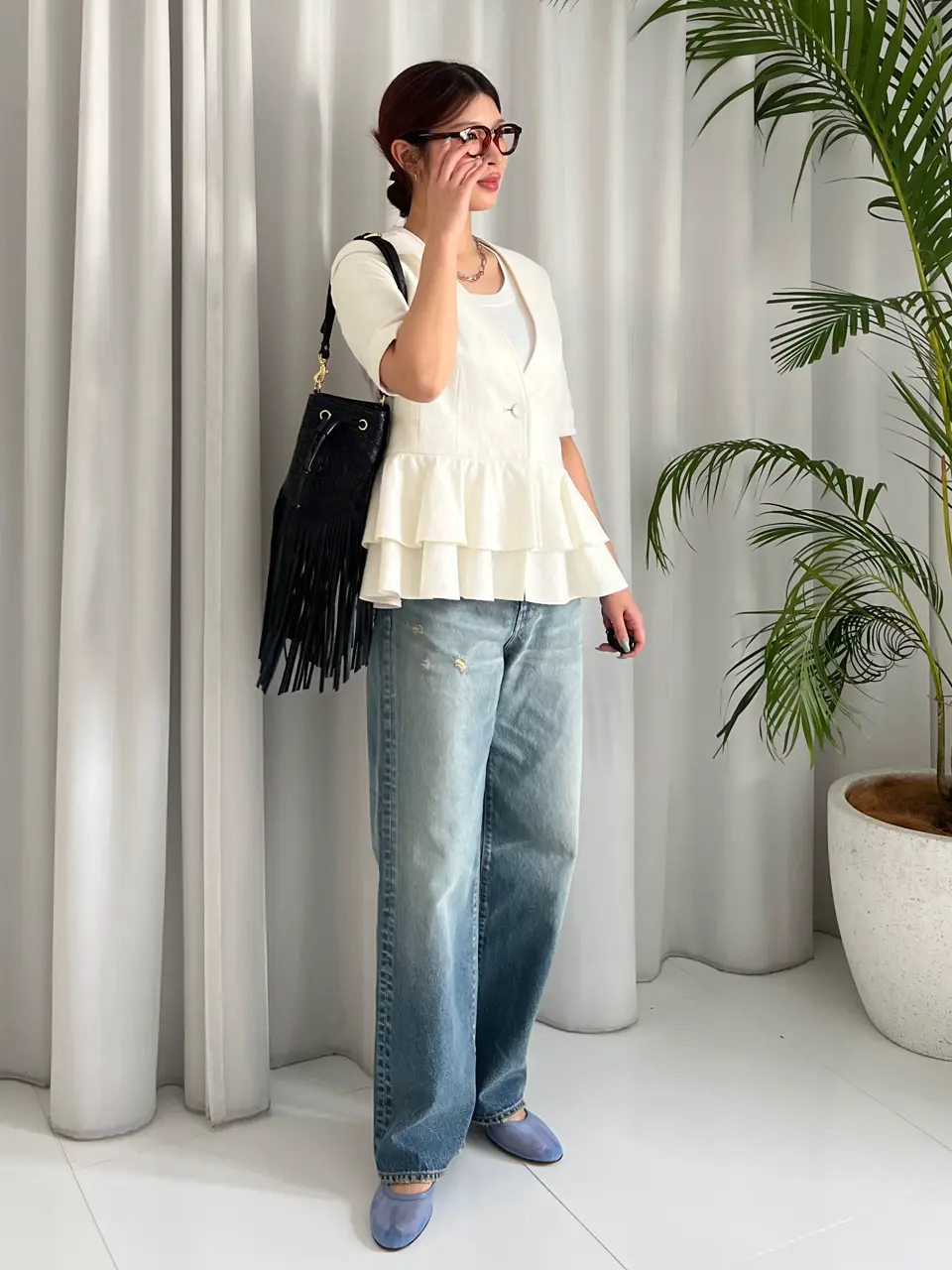 GRACE CONTINENTAL NORIA コーディネート画像