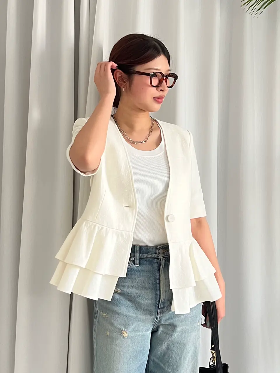 GRACE CONTINENTAL NORIA コーディネート画像