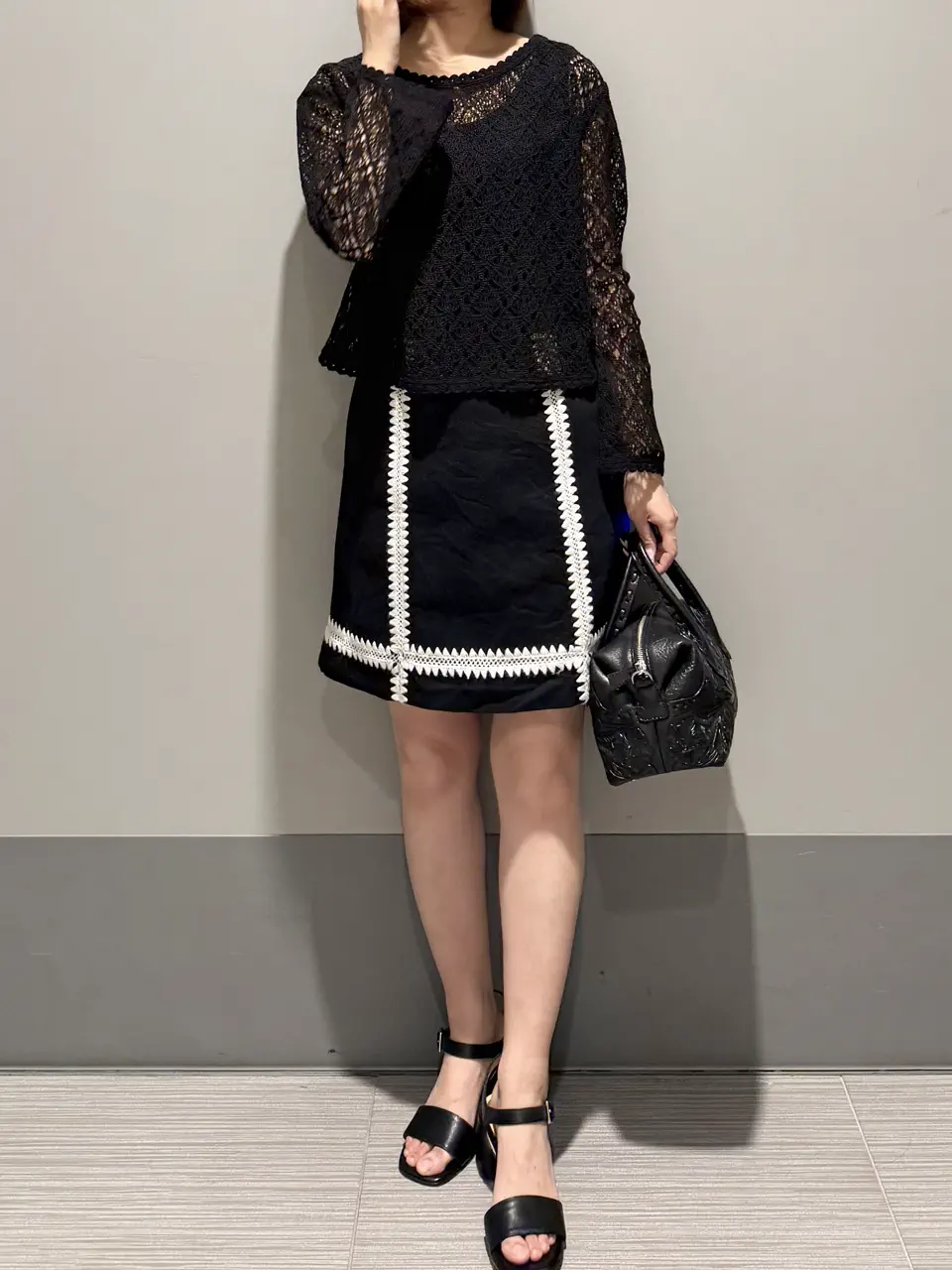 GRACE CONTINENTAL MORITA AI コーディネート画像