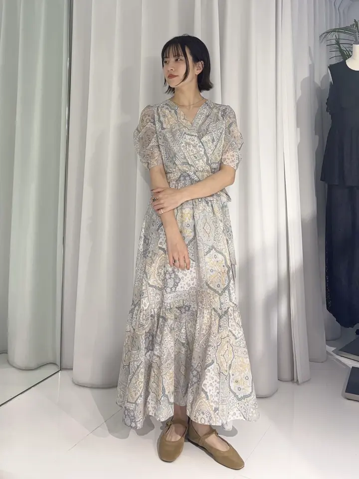 GRACE CONTINENTAL Hikaru Okada コーディネート画像