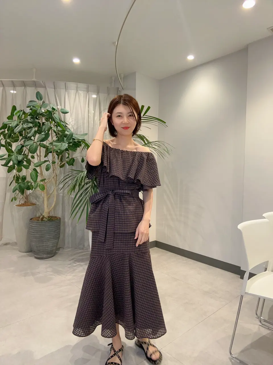 GRACE CONTINENTAL 佐藤　優里香 コーディネート画像