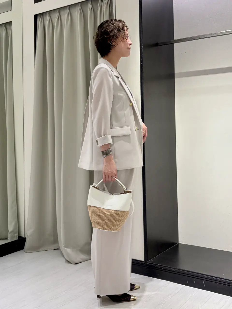 GRACE CONTINENTAL 亀田 未希 コーディネート画像