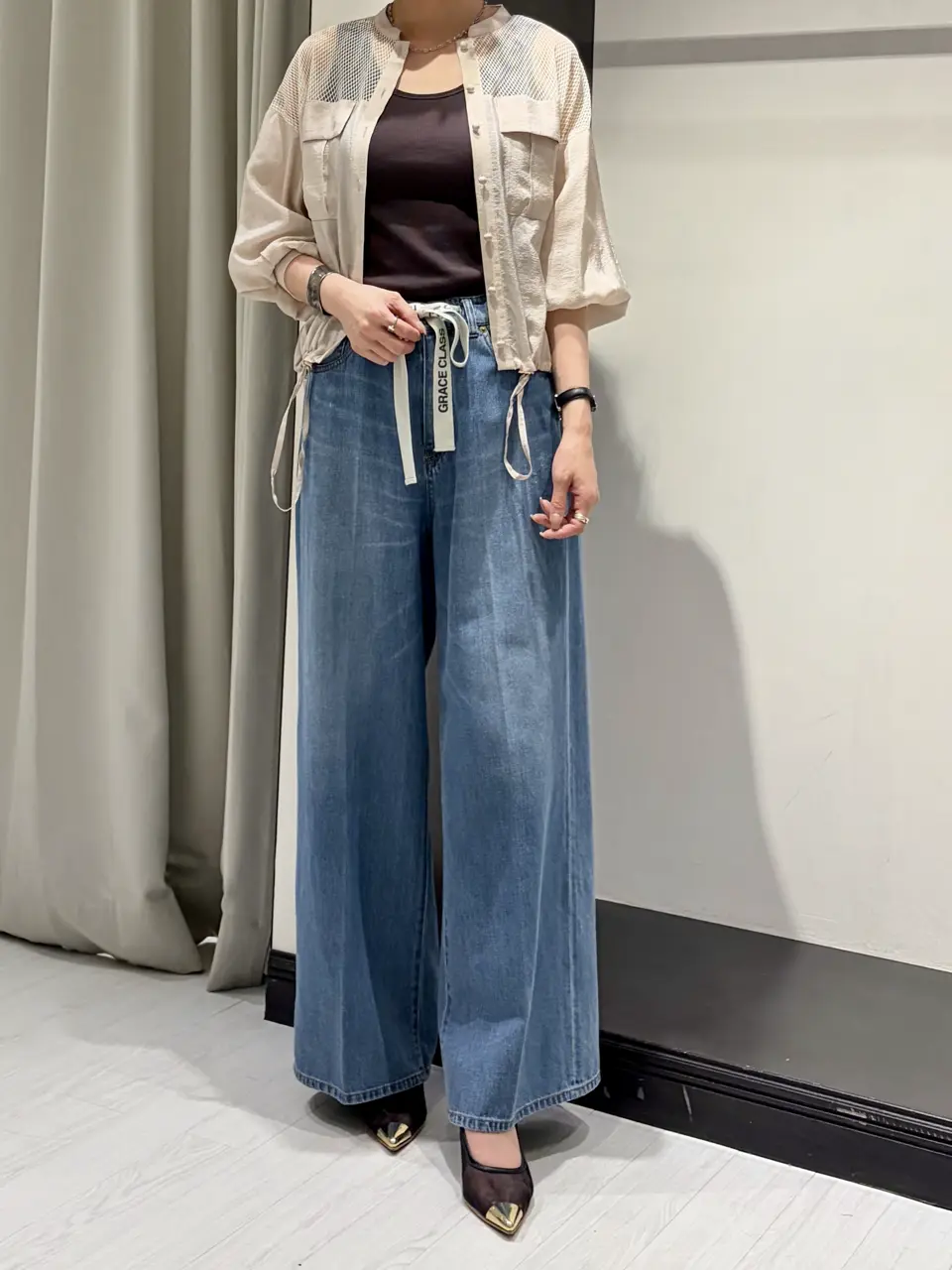 GRACE CONTINENTAL 亀田 未希 コーディネート画像