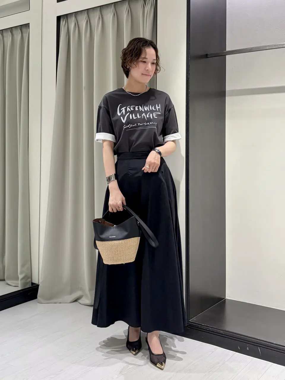 GRACE CONTINENTAL 亀田 未希 コーディネート画像