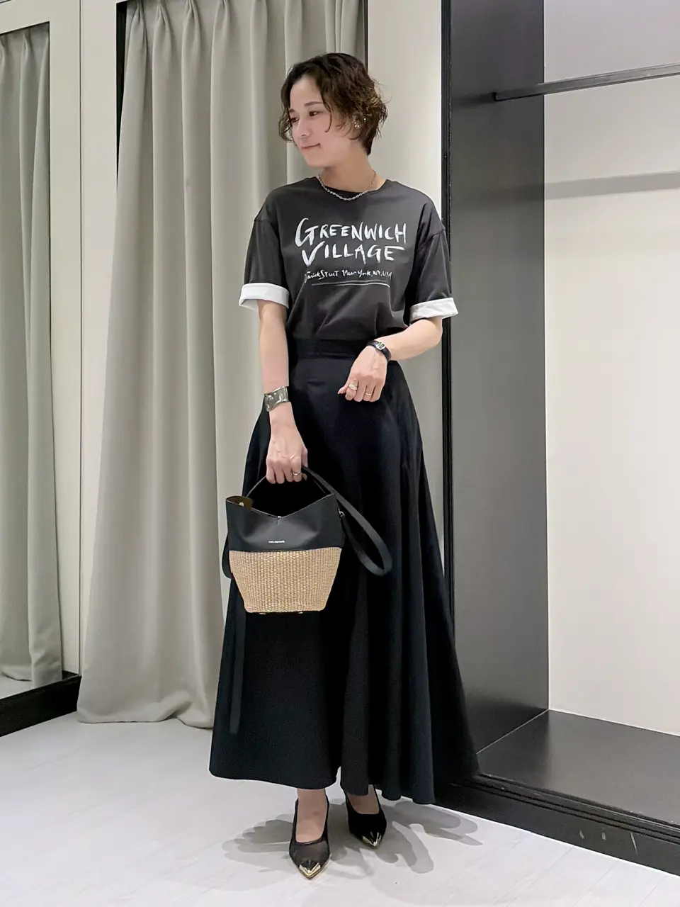 GRACE CONTINENTAL 亀田 未希 コーディネート画像