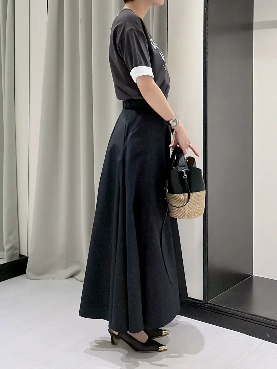 GRACE CONTINENTAL 亀田 未希 コーディネート画像