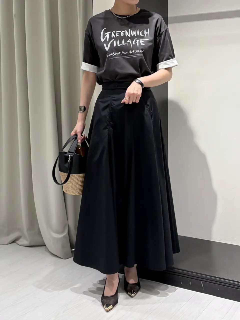 GRACE CONTINENTAL 亀田 未希 コーディネート画像